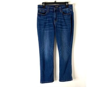 Judy Blue Capri Jeans Dark Wash Stretch Denim Mid Rise Casual Summer Fit